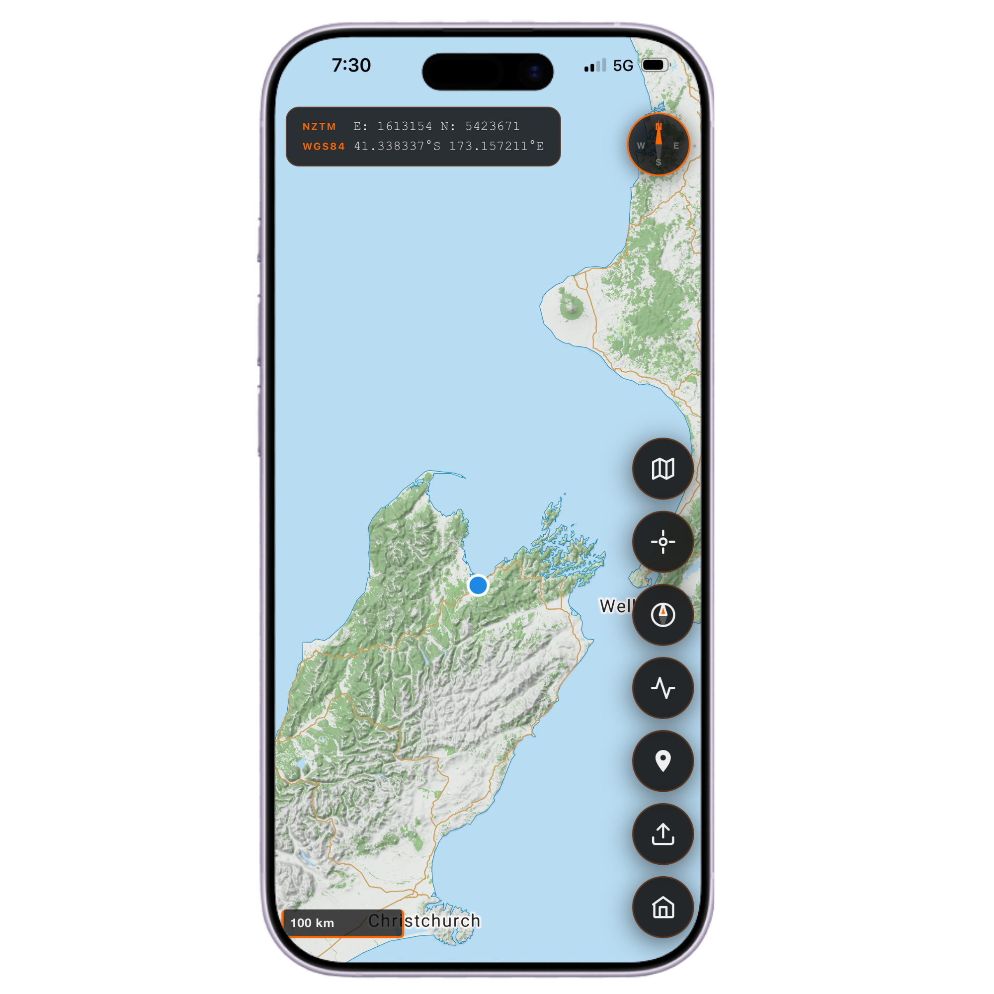 Forestr Go on mobile